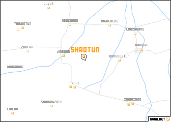 map of Shaotun