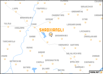 map of Shaoxiangli