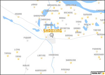 map of Shaoxing