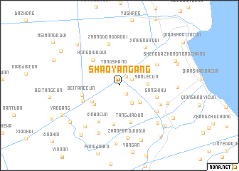 map of Shaoyangang