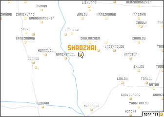 map of Shaozhai