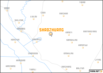 map of Shaozhuang