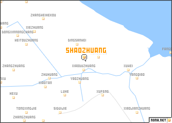 map of Shaozhuang