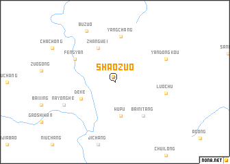 map of Shaozuo