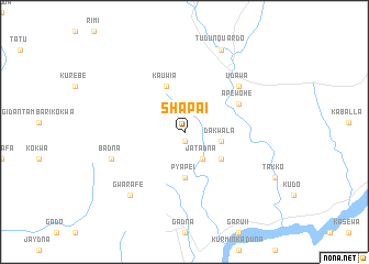 map of Shapai