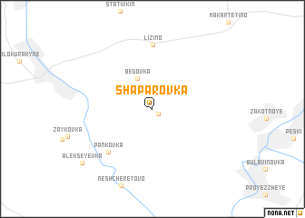 map of Shaparovka