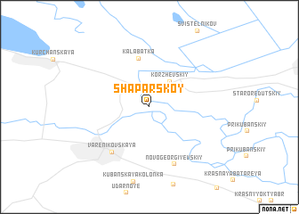 map of Shaparskoy