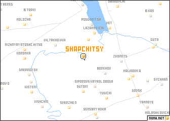 map of Shapchitsy