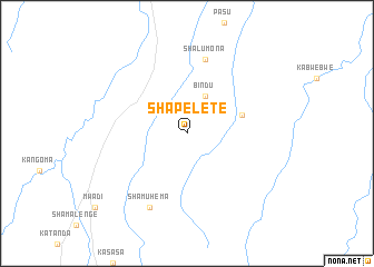 map of Shapelete