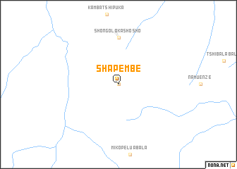 map of Shapembe