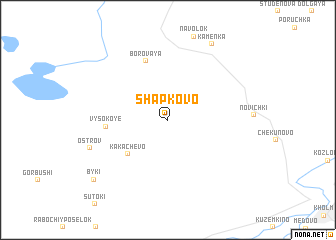 map of Shapkovo