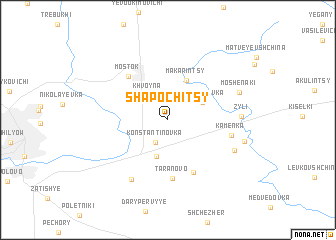 map of Shapochitsy