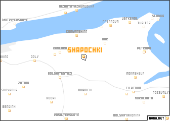 map of Shapochki