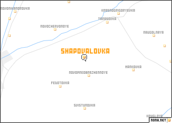 map of Shapovalovka