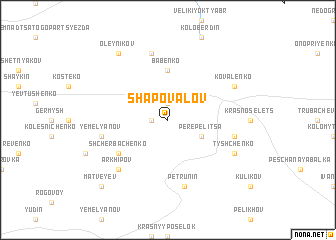 map of Shapovalov