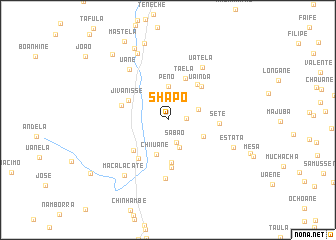 map of Shapo