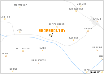 map of Shapshaltuy