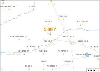 map of Shapy