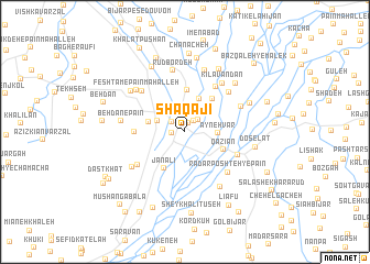 map of Shāqājī