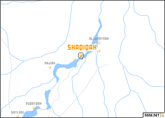 map of Shaqīqah
