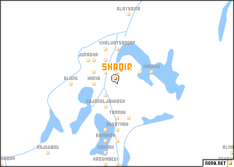 map of Shaqīr