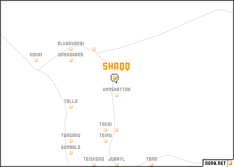 map of Shaqq