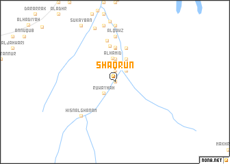 map of Shaqrūn