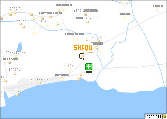 map of Shaqū