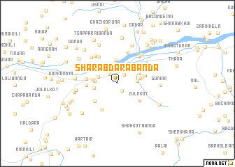 map of Sharabdara Bānda