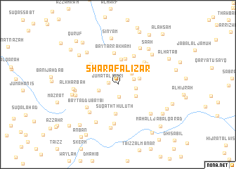 map of Sharaf al Izār