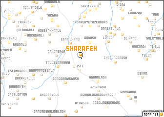 map of Sharafeh