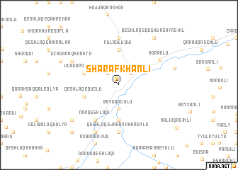 map of Sharafkhānlī