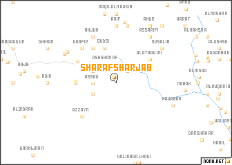 map of Sharaf Sharjab