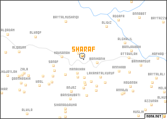 map of Sharaf