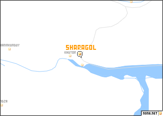 map of Shara-Gol