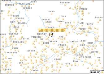 map of Sharāhdanna