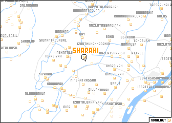 map of Sharahī