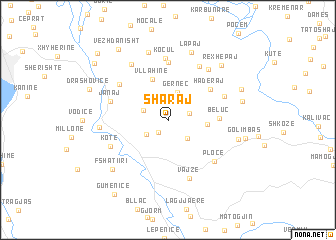 map of Sharaj