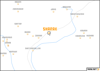 map of Shārak