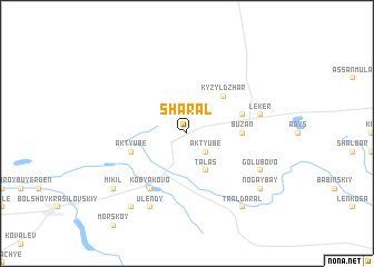map of Sharal