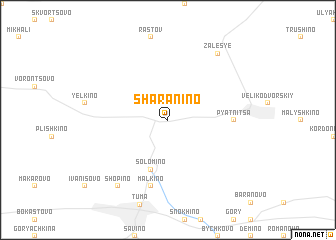 map of Sharanino