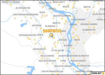 map of Sharānīs