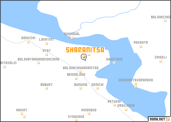 map of Sharanitsa