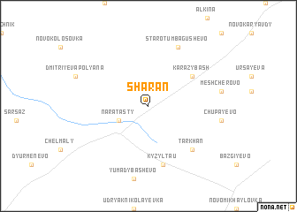 map of Sharan