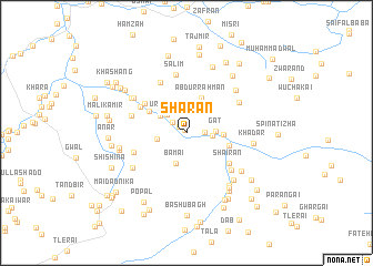 map of Shāran