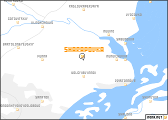 map of Sharapovka