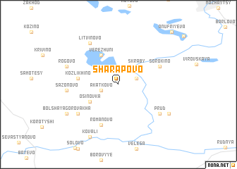 map of Sharapovo