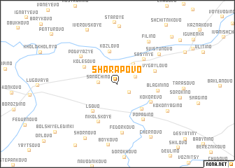 map of Sharapovo