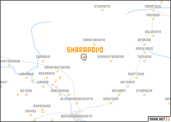 map of Sharapovo