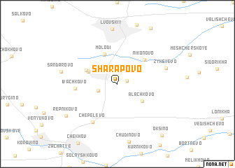 map of Sharapovo